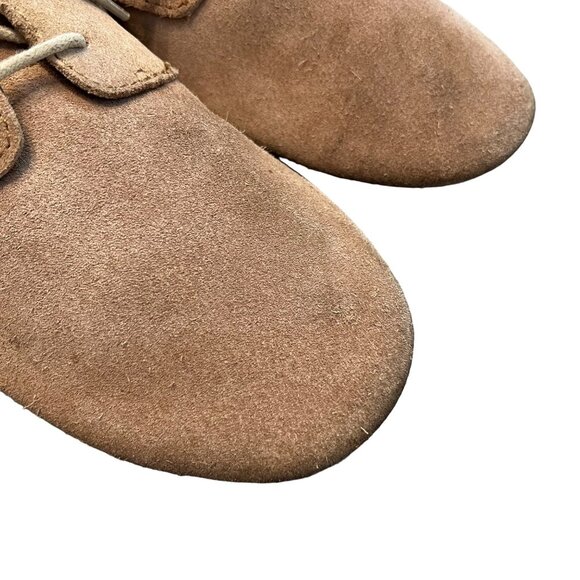 SIZE 5 Sanuk Bianca Minimalist Flat Suede Leather Sneaker Shoes - Picture 3 of 10